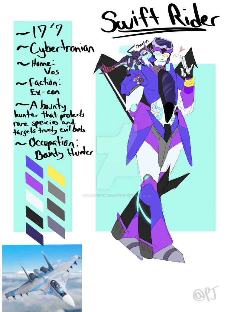 Commission: Swift Rider by PaxtonTheGoat on DeviantArt