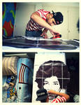 Stencil Process by byCavalera