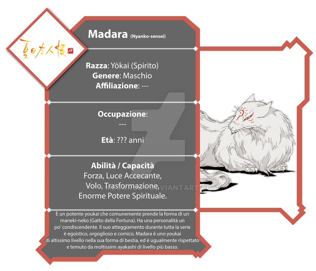 Nyanko Sensei Character Card Natsume Yuujinchou By Megaroby On Deviantart Nyanko Sensei Character Card Natsume Yuujinchou By Megaroby On Deviantart