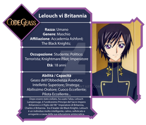 Lelouch VI Britannia - Code Geass