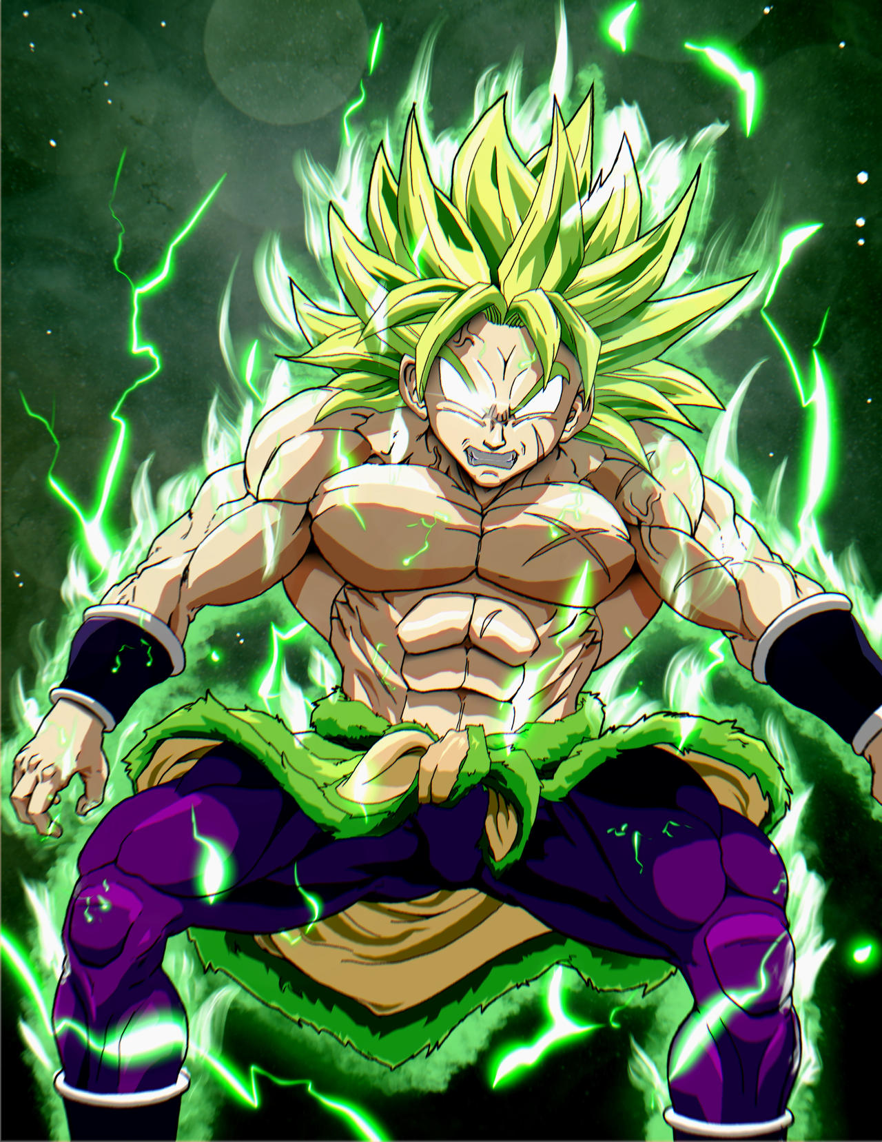 Broly Enraged by shawncollinsart on DeviantArt