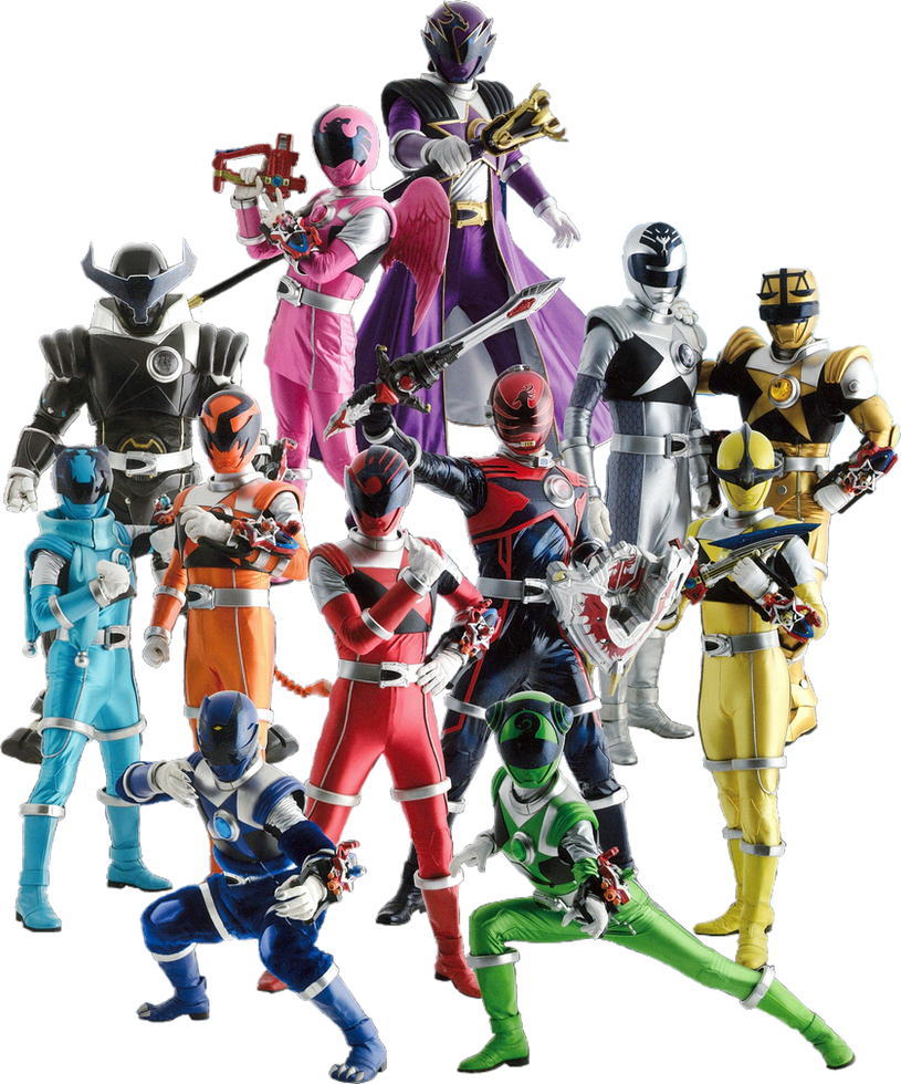 Kyuranger Team Render 2 by pnithihunsaen on DeviantArt