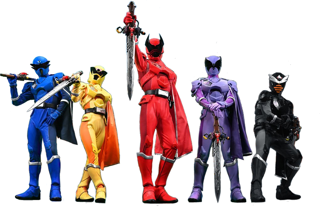 Oh Ranger Team King-Ohgers Team Render 2 by pnithihunsaen on DeviantArt