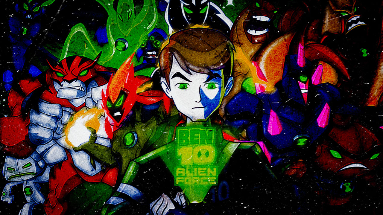 Pyramid International Ben 10 Alien Force Characters Maxi Poster Pyramid International Ben 10 Alien Force Characters Maxi Poster