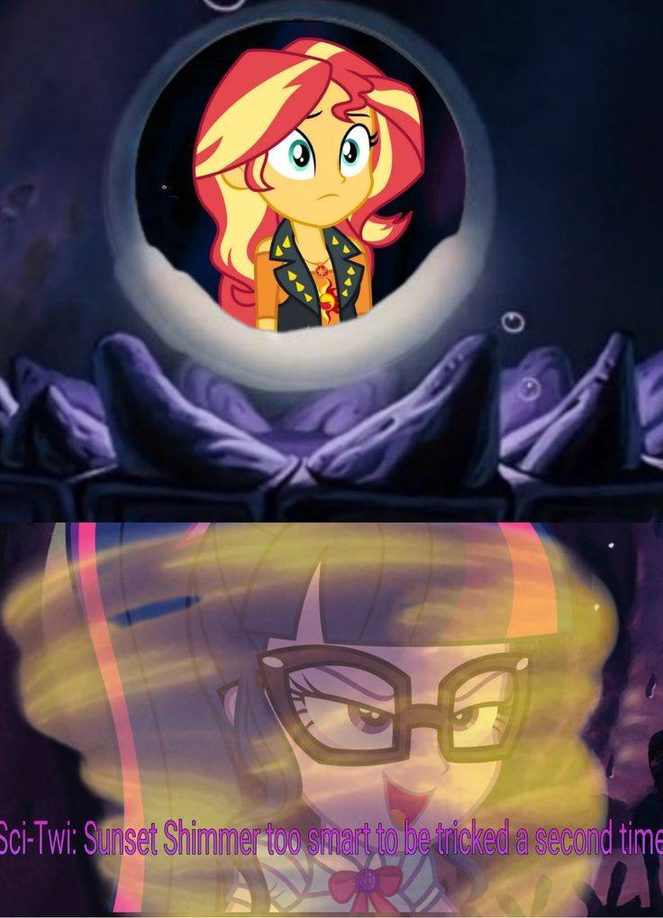 Sci-Twi know Sunset Shimmer by catoon28 on DeviantArt