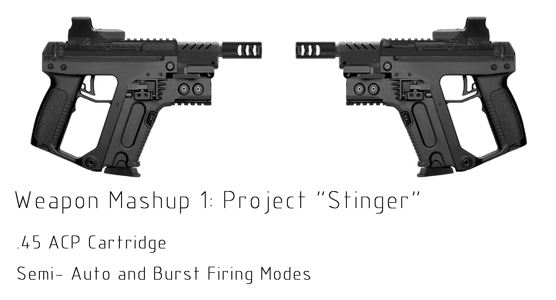 Concept Pistol 'Stinger'