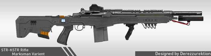 STR-KSTR Rifle Marksman Varient by DeRezzurektion