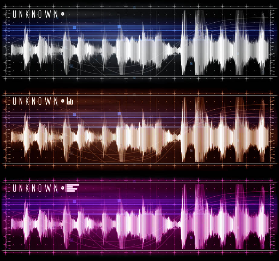 Audio Waveform UI Coloring for Film Concept by DeRezzurektion on DeviantArt