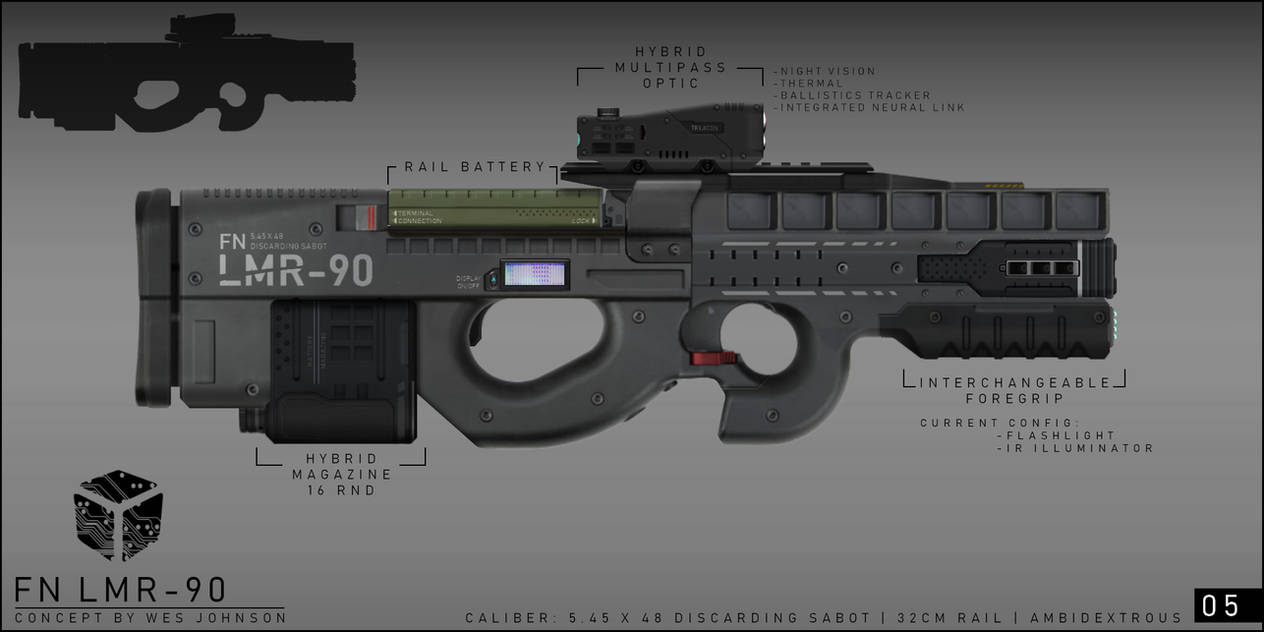 FN LMR90 by DeRezzurektion