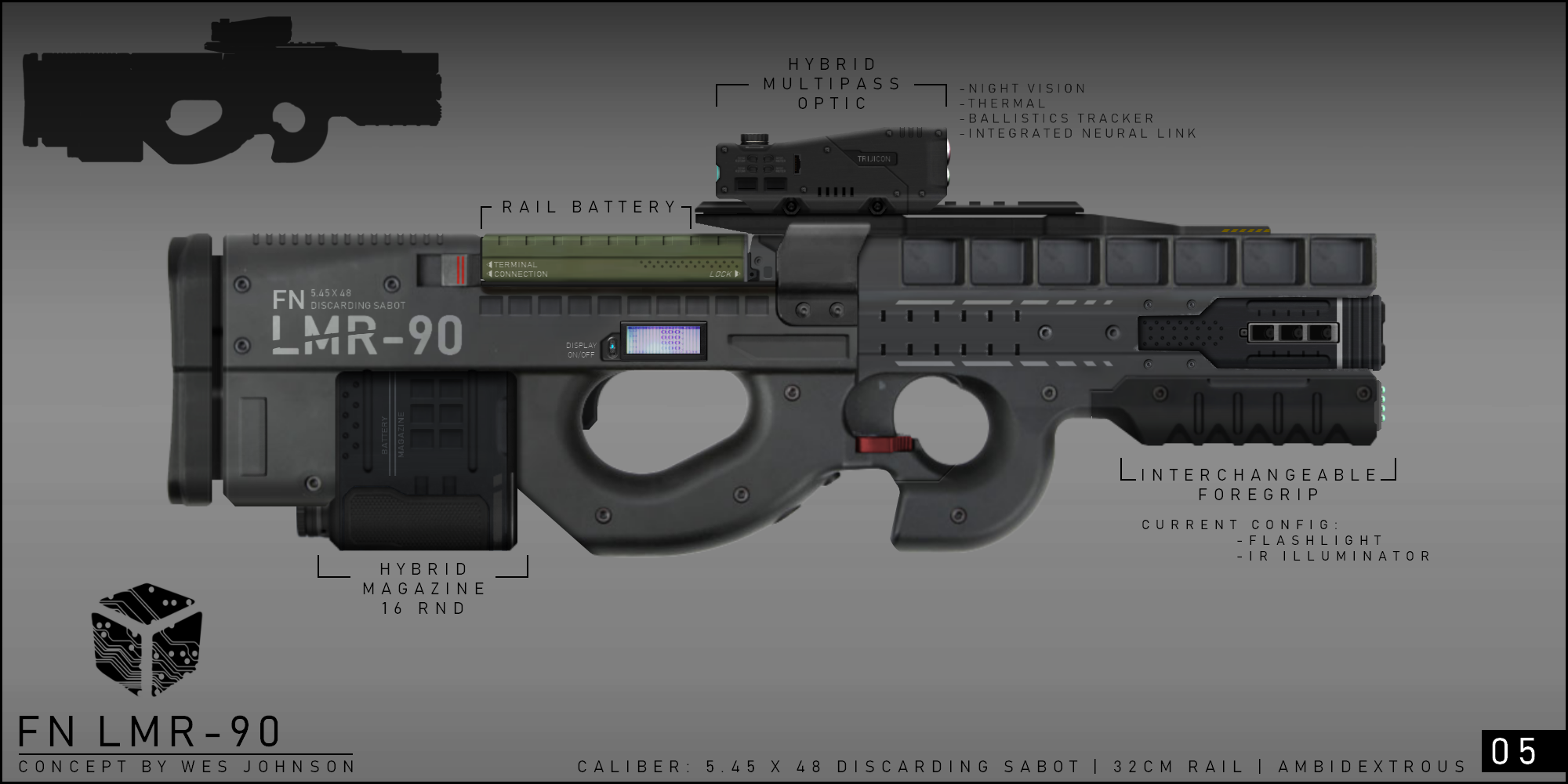 FN LMR90 by DeRezzurektion