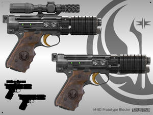 M-5D Prototype Blaster | Star Wars Fanart