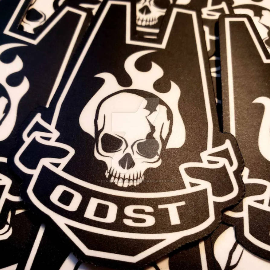 Odk Sticker ODST Sticker by DeRezzurektion on DeviantArt