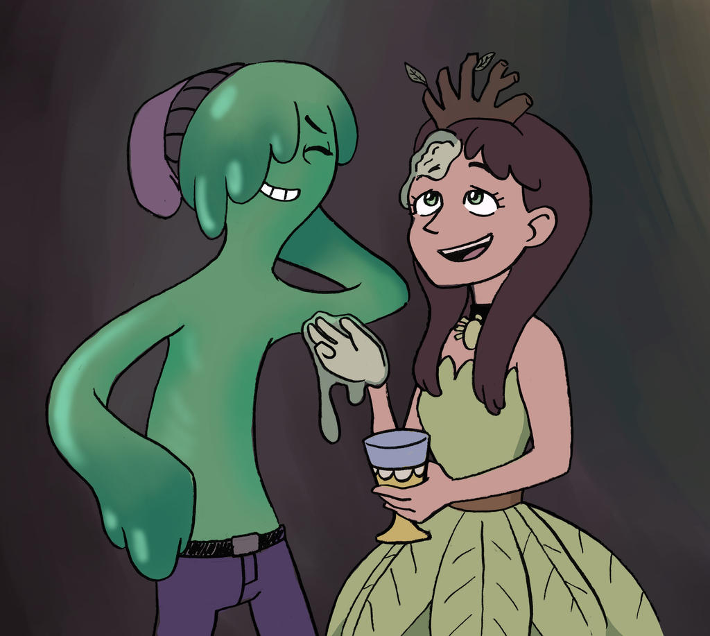 Slime Boy and Princess Spiderbite