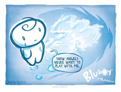 BluBoy: CS - Snow Angels by bluBoyComics