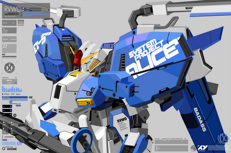 Gundam Alice By Ky27 On Deviantart