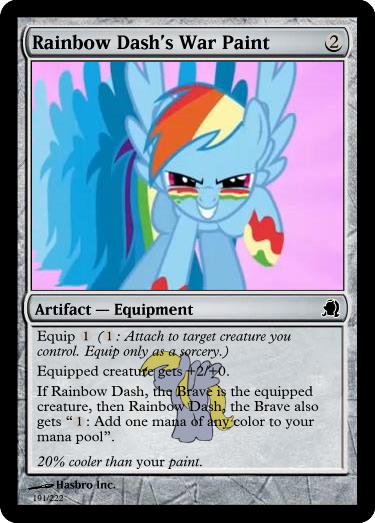 Rainbow Dash's War Paint