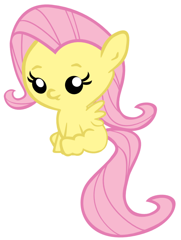 My little pony baby fluttershy sales