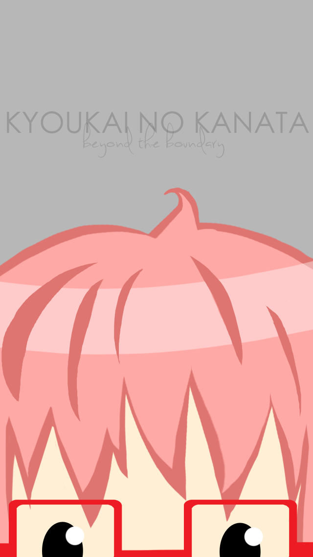 Kyoukai no Kanata (Beyond The Boundary), Mobile Wallpaper