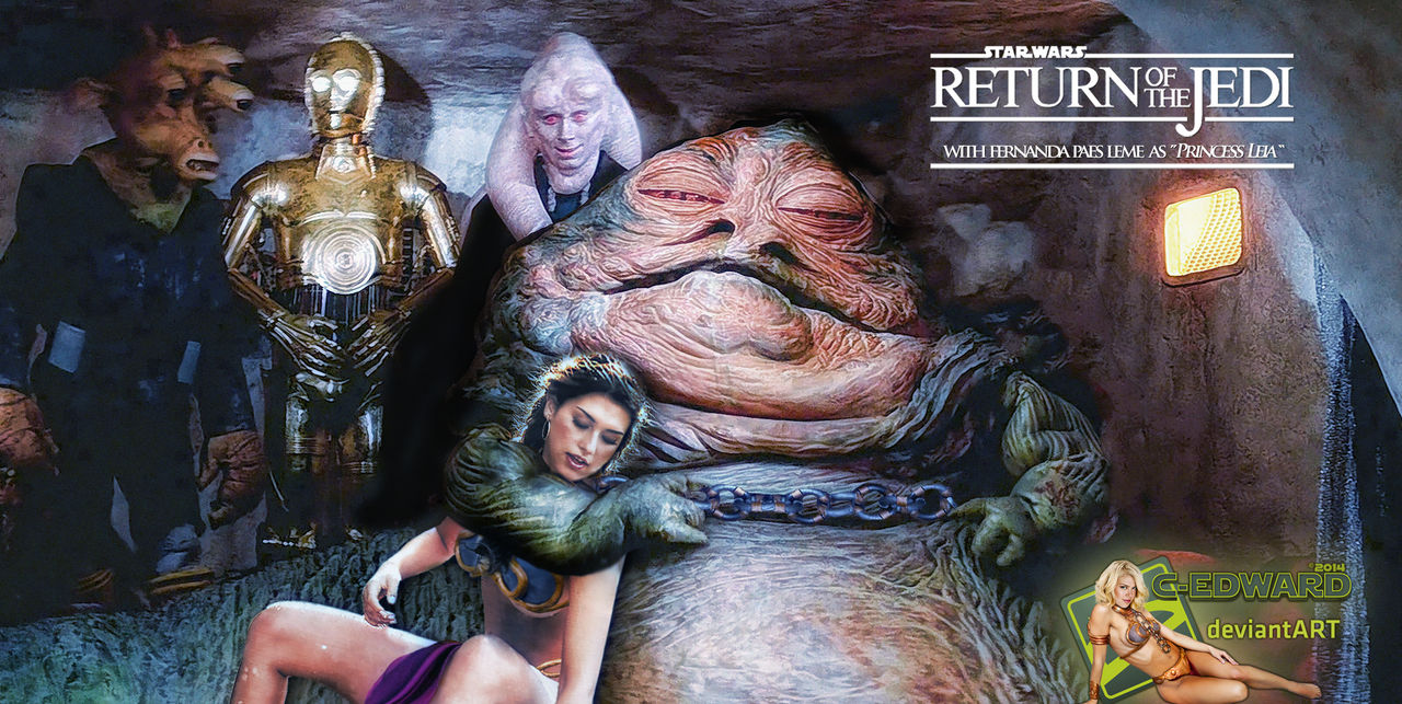 Fernanda Paes Leme-Jabba-Bib Fortuna-C3PO by c-edward on DeviantArt