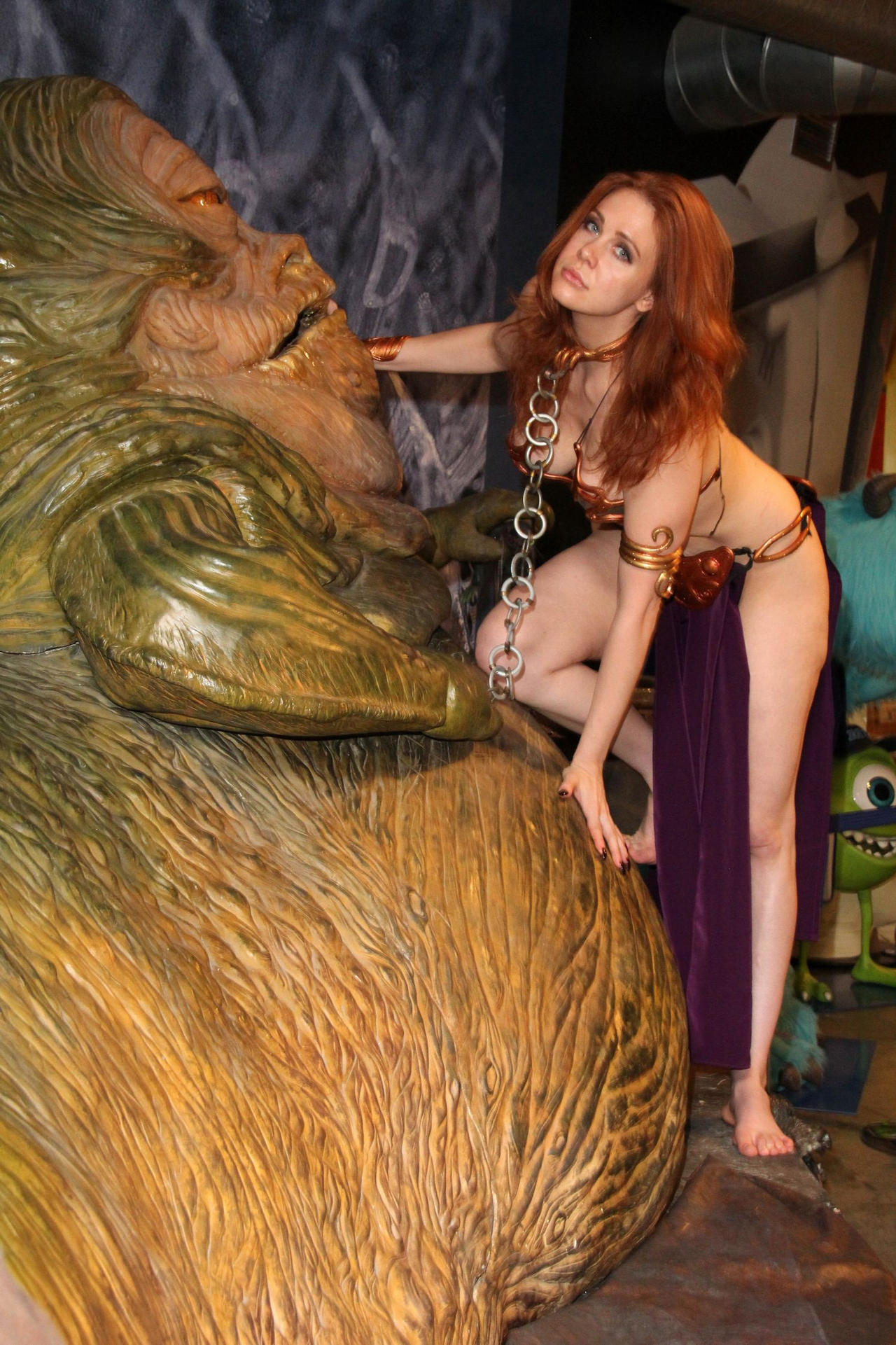 Maitland Ward|Leia Slave|The Fourth Star Wars Day