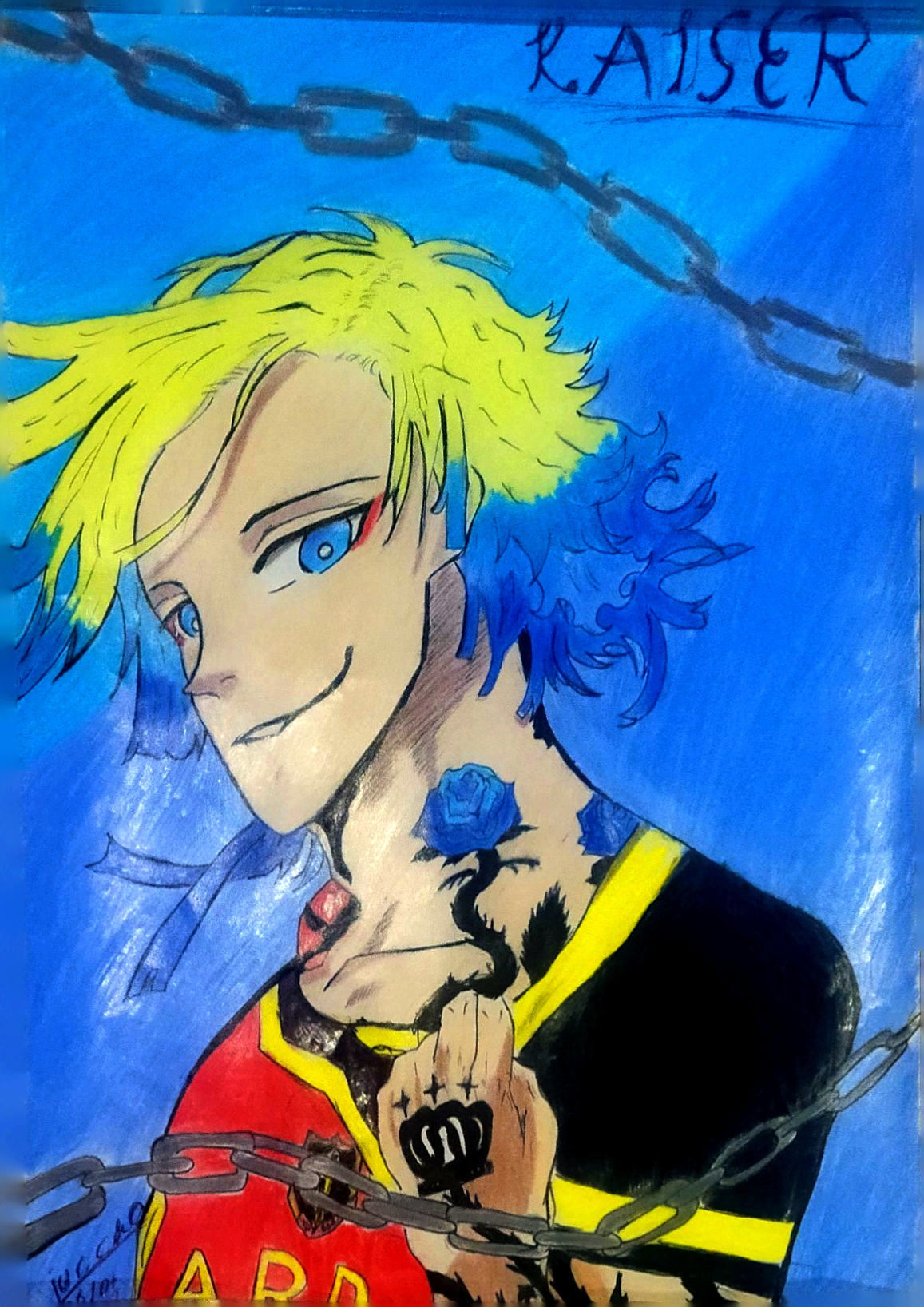 Michael Kaiser Blue lock by RyuSoyai on DeviantArt