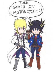 Card Games on Motorcycles