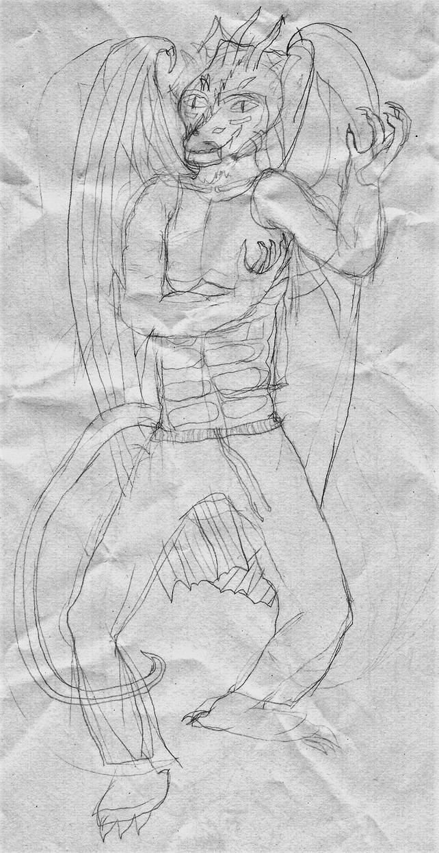 Firebender Dragon Anthro firebending dragon by Undertaletrasha on DeviantArt
