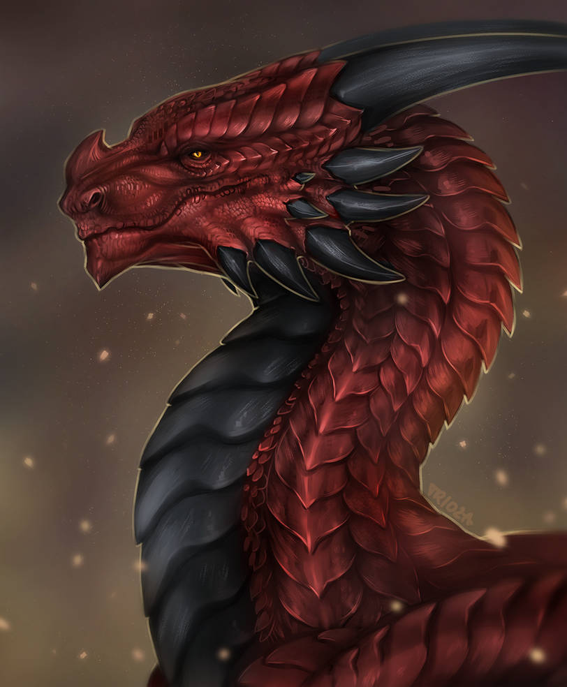 Dragon for StellariaTheDragon [Commission by Trioza on DeviantArt