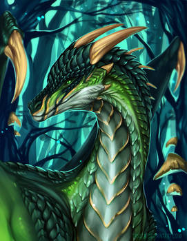 Dragon Portrait for Terra-Bites [Commission]