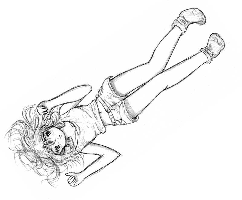 Lying Down by phoenixsan on DeviantArt
