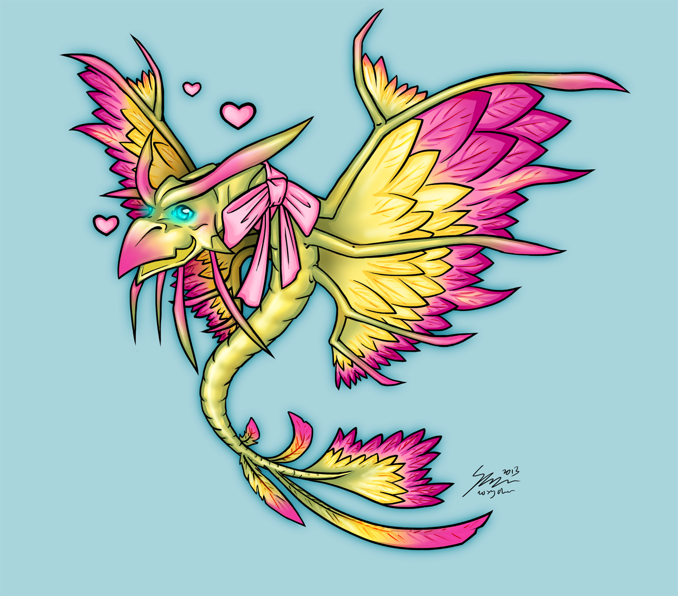 Chibi Amani Dragonhawk