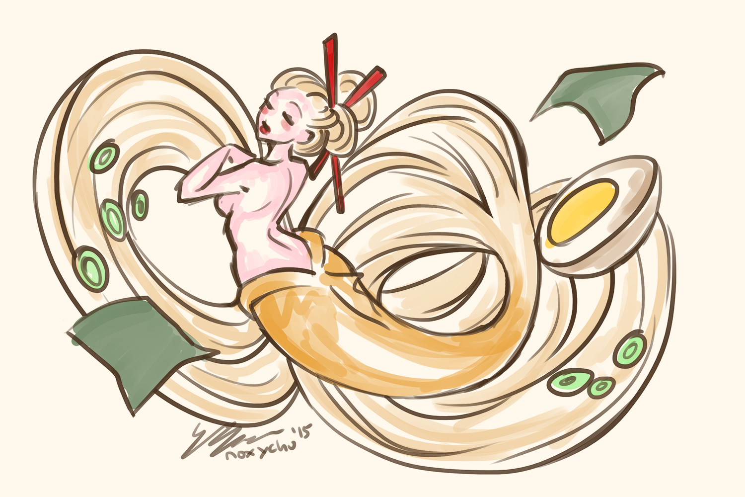 Ramen Mermaid