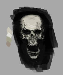 Speed paint Skull