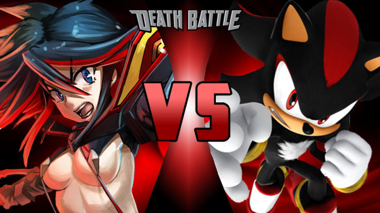 Dark sonic. hedgehog, black fur, no pupils, pointed eyes. red