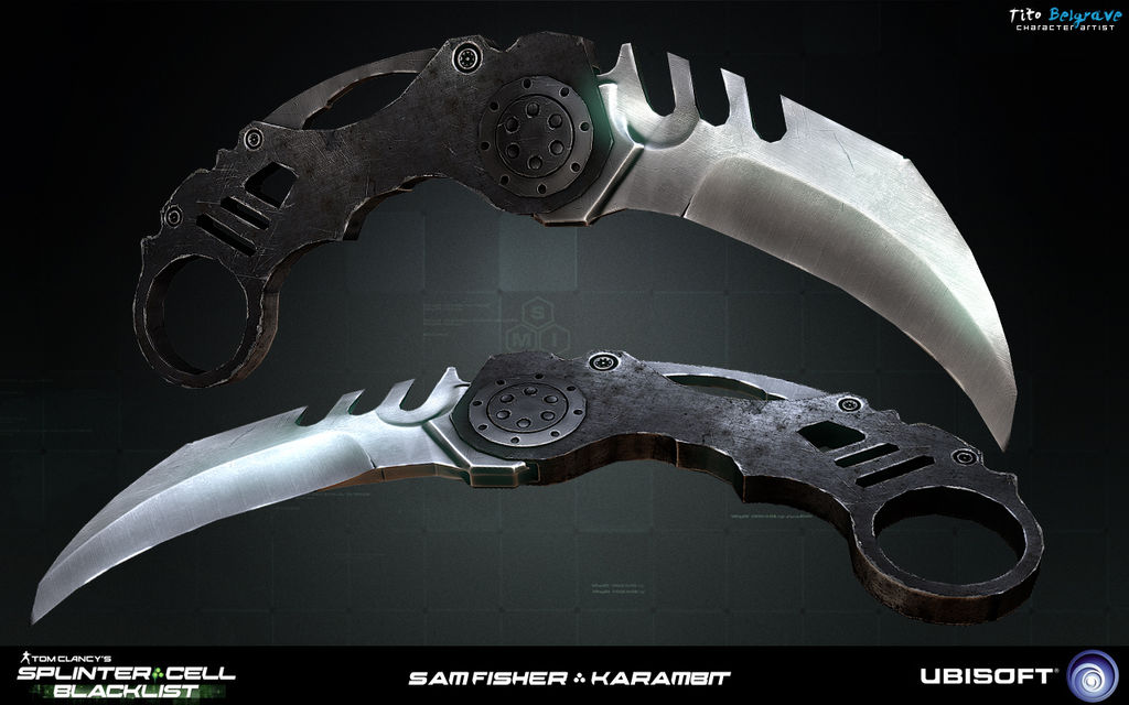 Sam Fisher Karambit by PokeSEGA64