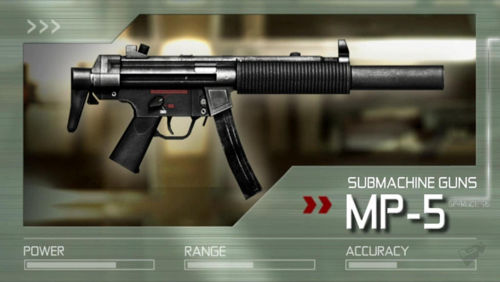 Sam Fisher MP5-SD3 by PokeSEGA64