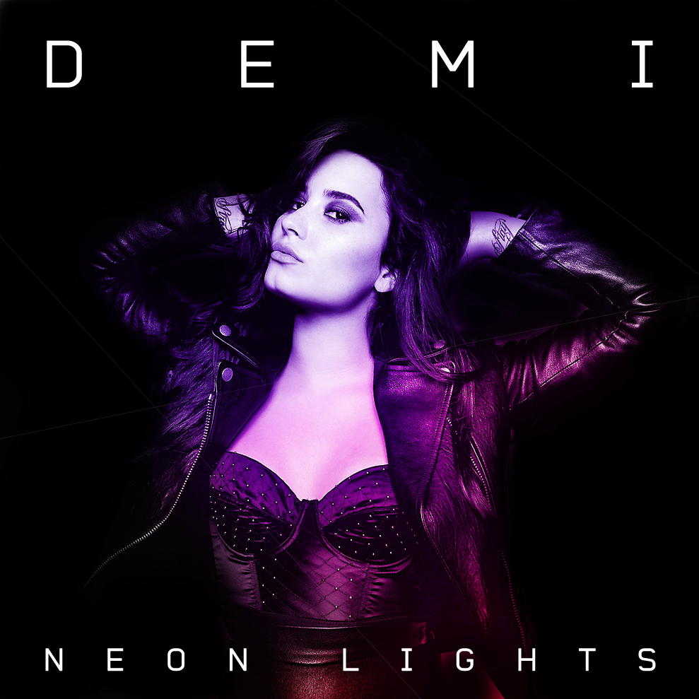 Demi Lovato - Neon Lights (My Cover Art)