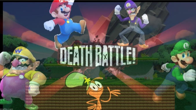 Wander Vs DBX! Wario Vs Mario Vs Wander Vs Luigi Vs Waluigi by Javier27TheGamer ...