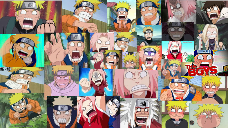 All Naruto Characters making funny faces!!! by Javier27TheGamer on ...