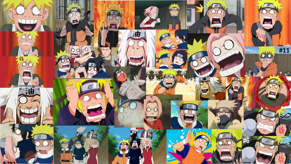 All Naruto Characters making funny faces!! part 2 by Javier27TheGamer ...