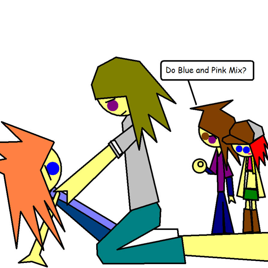 Blue AND Pink Mix by PMiller1 on DeviantArt