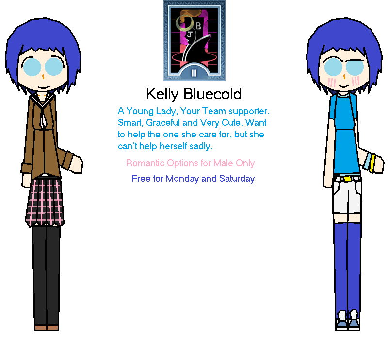 Persona E, Social Link 2, Kelly Bluecold
