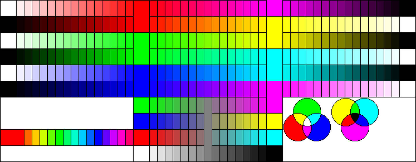 Color models by PMiller1 on DeviantArt