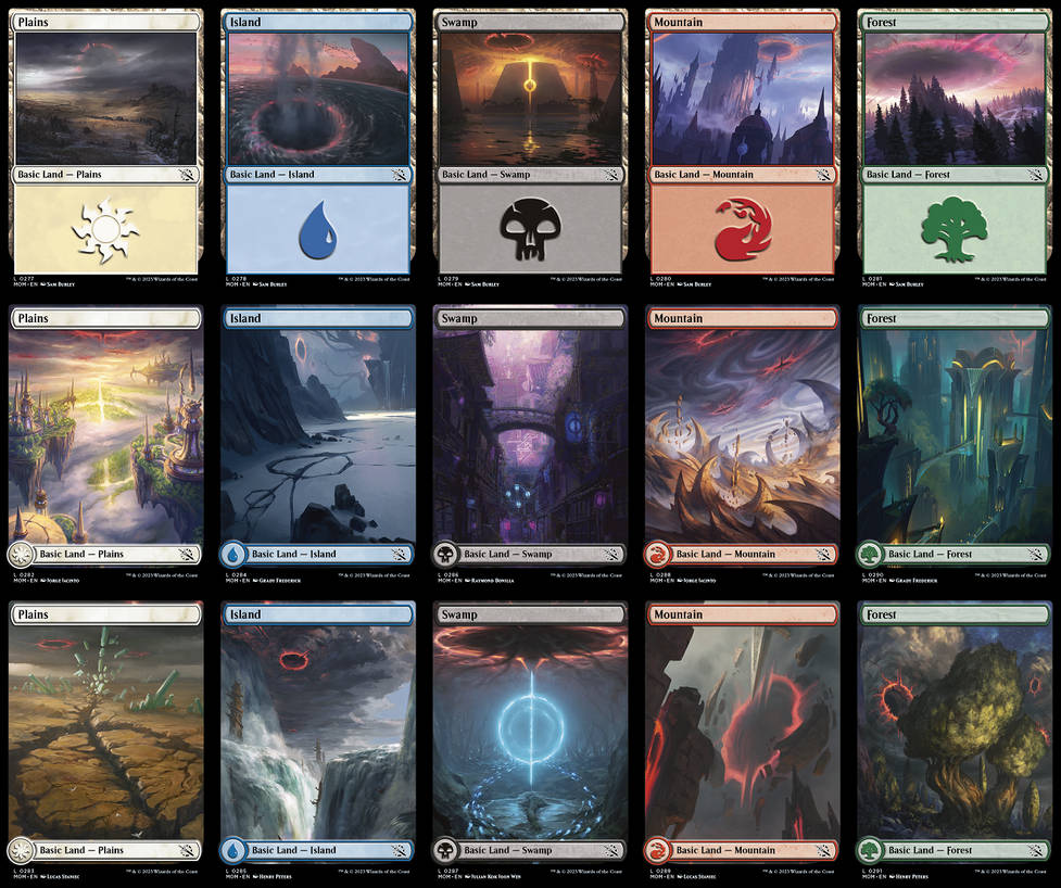 March of the Machine Basic Land by PMiller1 on DeviantArt