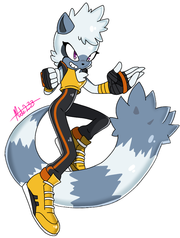 Tangle the Lemur by CaraTheCat233 on DeviantArt
