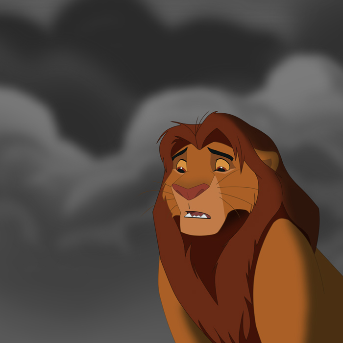 Simba returns home by Anika83 on DeviantArt