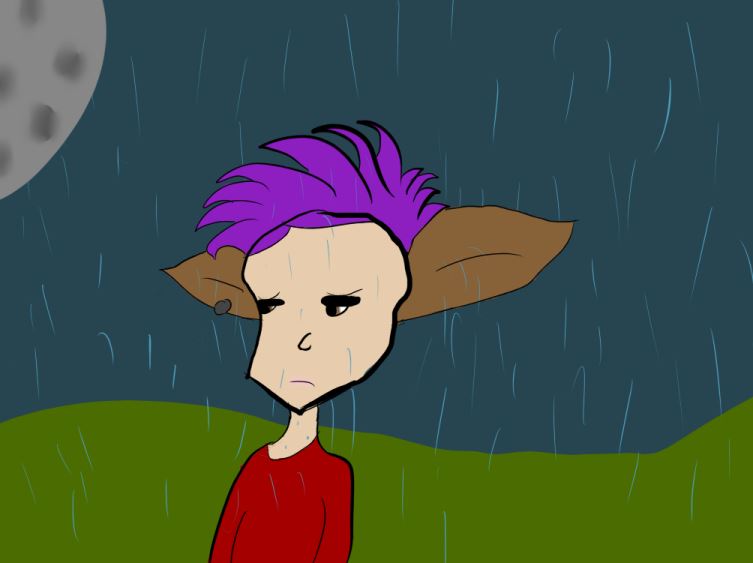 Depressed Boy by AlphaWolfyDraws on DeviantArt