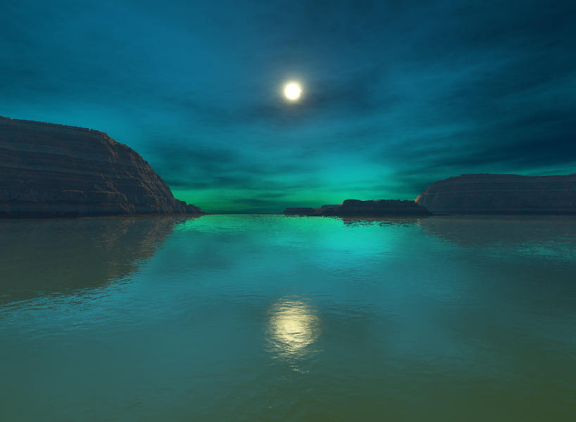 Blue Moon Canyon by charmedy on DeviantArt
