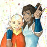 Aang and Korra