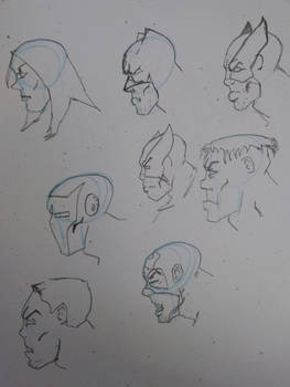 Drawing Heads 